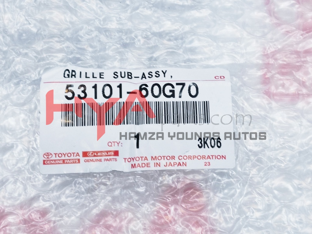 GRILLE SUB-ASSY, RADIATOR | H Y A parts